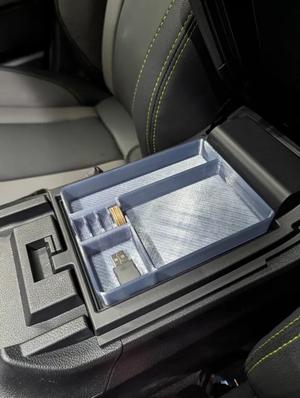 Gen 6 Subaru Outback armrest console tray
