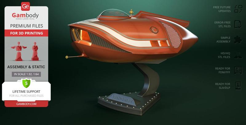 Spindrift Kit 1: Exterior STL Files for 3D Printing | Assembly Model