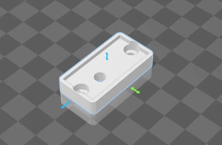 Din Rail Mount for the Orbitool 2O USB Adapter Board – R3NG