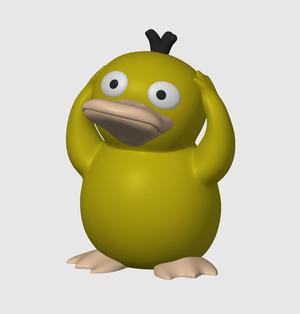 Psyduck Pokemon (Nosupport, 3mf included)