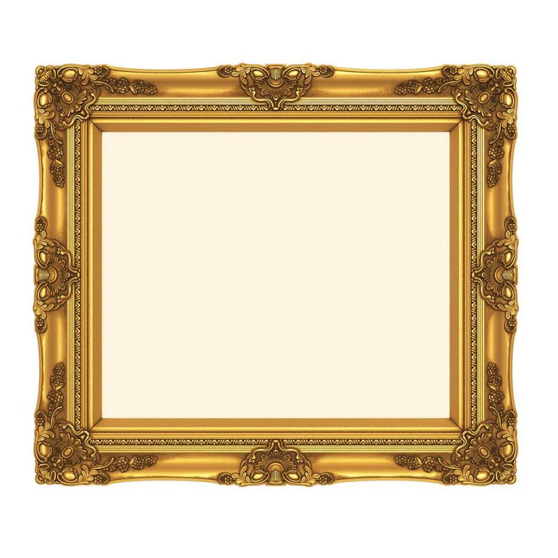 Frame picture gold v1