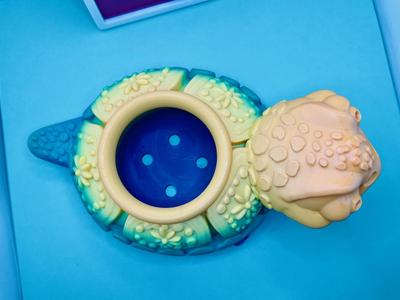 Turtle Planter with Drip Tray