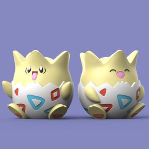 Togepi (Easy Print No Supports)