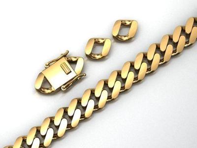 8MM MIAMI CUBAN LINK CHAIN BRACELET OR NECKLACE