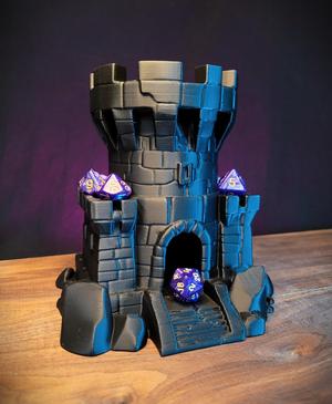 Simple Castle Dice Tower