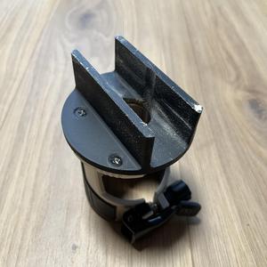 Makita adapter for rods (routing a channel)