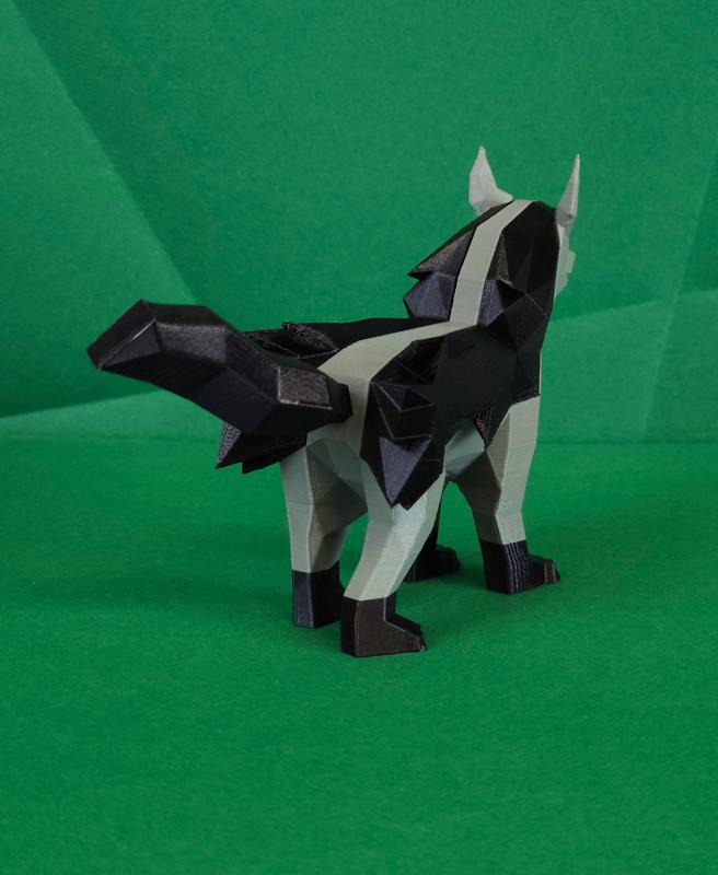 Mightyena Low Poly