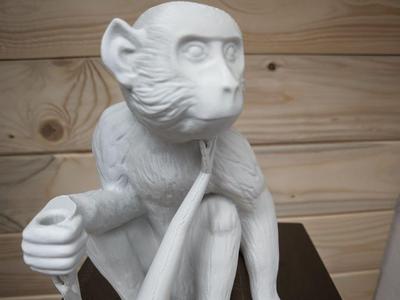 monkey lamp seated remix