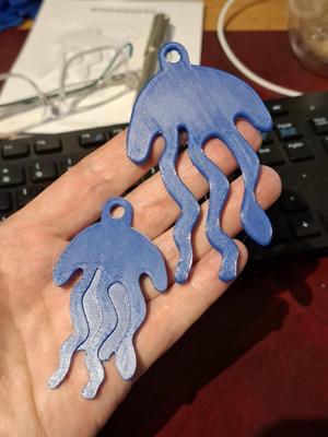 Jellyfish Keyrings