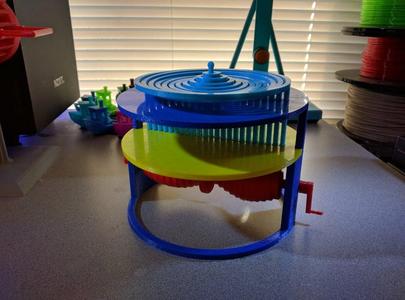 Water Droplet Kinetic Sculpture