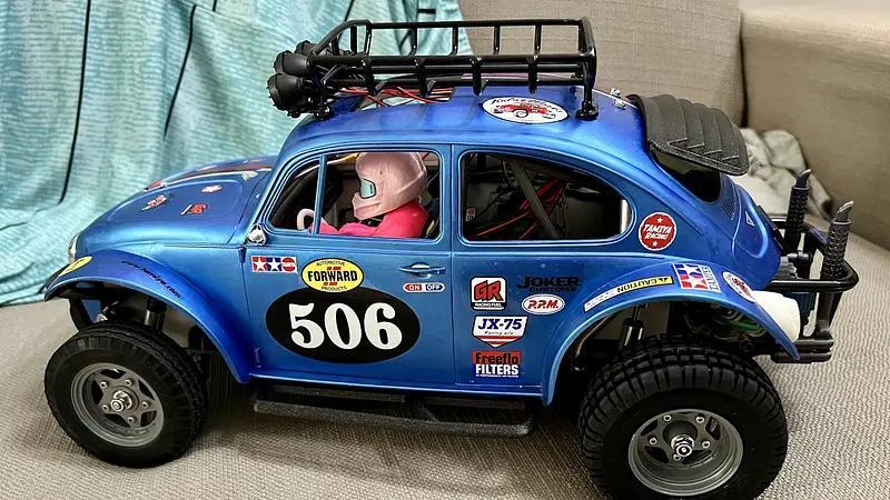 REAR BLINDS OF THE TAMIYA SAND SCORCHER