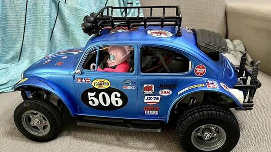 REAR BLINDS OF THE TAMIYA SAND SCORCHER
