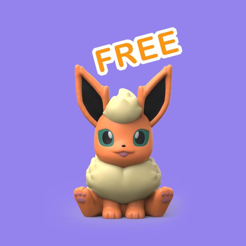 Flareon (Easy Print No Supports)