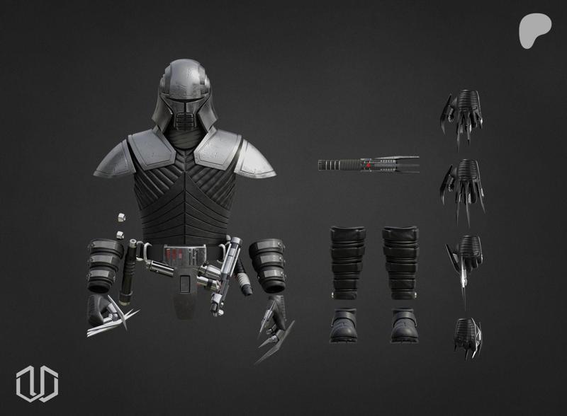 Lord Starkiller Action Figure Kit V2
