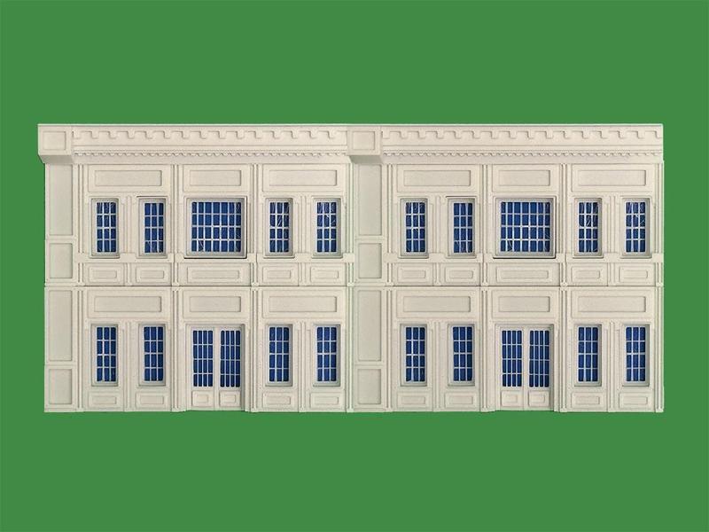 TRAIN STATION BKG FLAT HO SCALE