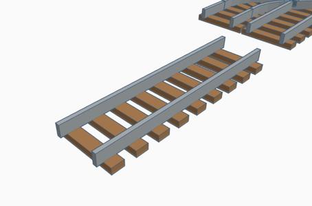Z/00 scale dummy track and miniature truck
