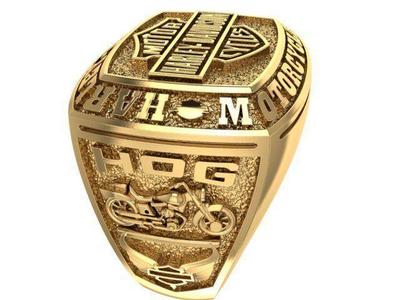 mens ring harley-davidson
