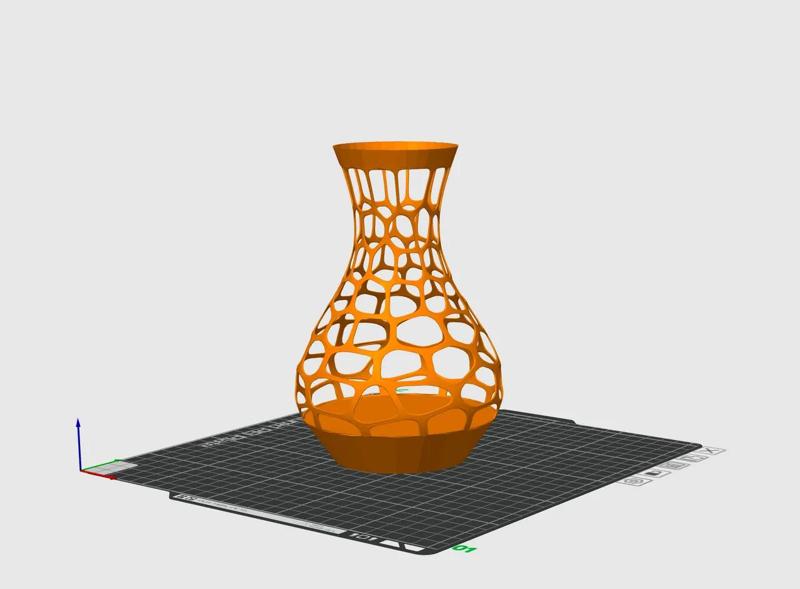 Voronoi Vase for Flowers