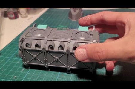 Container hinge