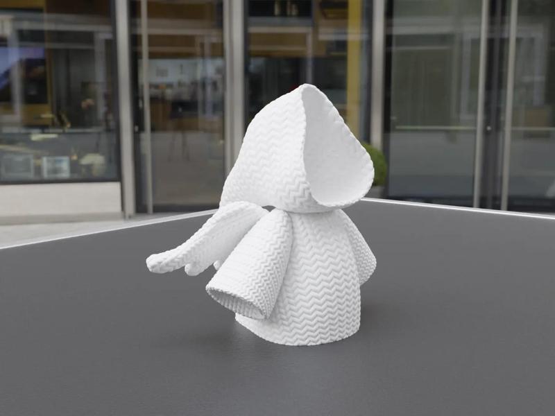 Art Furniture — Knitted Little Angel Ornament, Hat can hold keys (safe entry and exit)