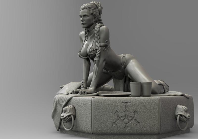 Princess Leia on Jabba slave costume