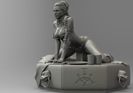 Princess Leia on Jabba slave costume