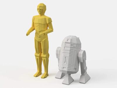 Low-Poly Space Toys #2