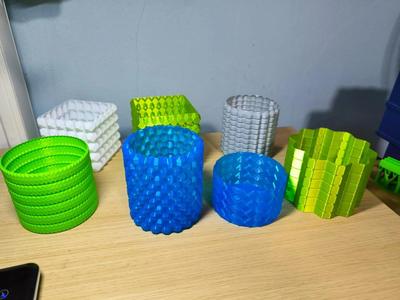 Vases and flower pots waterproof