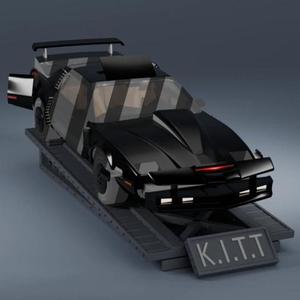 KITT Kit: Super Pursuit Mode STL Files for 3D Printing | Assembly Model