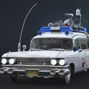 Ecto-1 3D Printing Model | Assembly + Active
