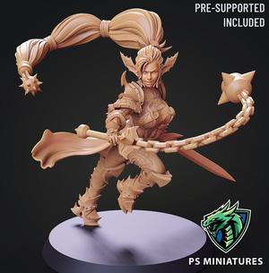 Drow Legionnaire Pose 3 – 4 Variants and Pinup