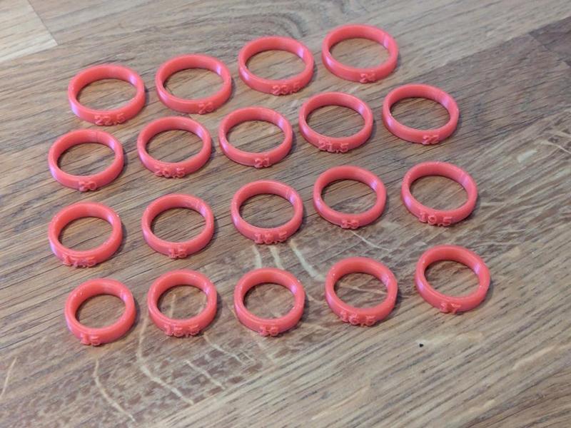 Ring Size Measuring Set – Customizable
