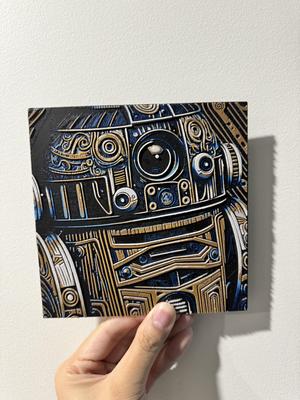 R2D2 Chicano Style – HueForge Print