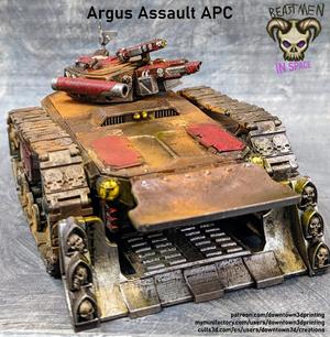 Beastmen in Space! Argus Assault APC