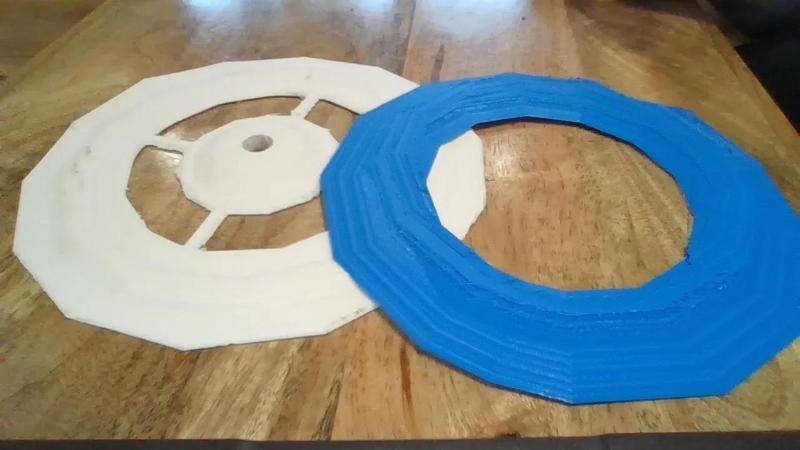 long distance 50m frisbees