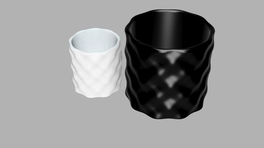 Wavy Planter / Vase