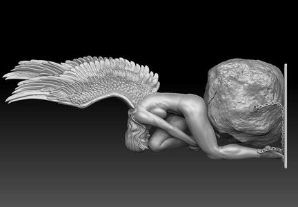 angel beautiful woman