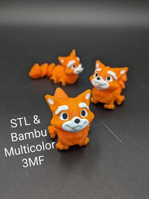 Articulated Fox – Snap-Flex Fidget Toy