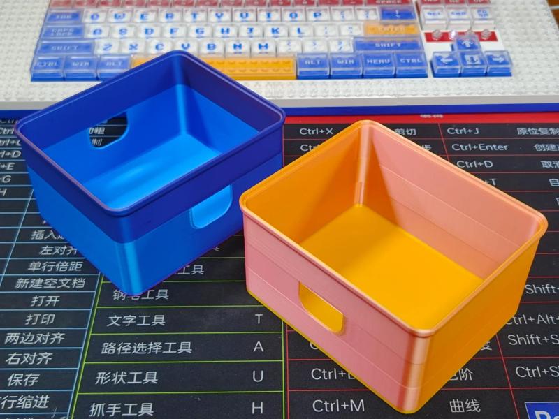Stackable and Easy-to-Grab Storage Box