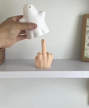 Mr Nice Ghost / Hidden Middle Finger / No Supports