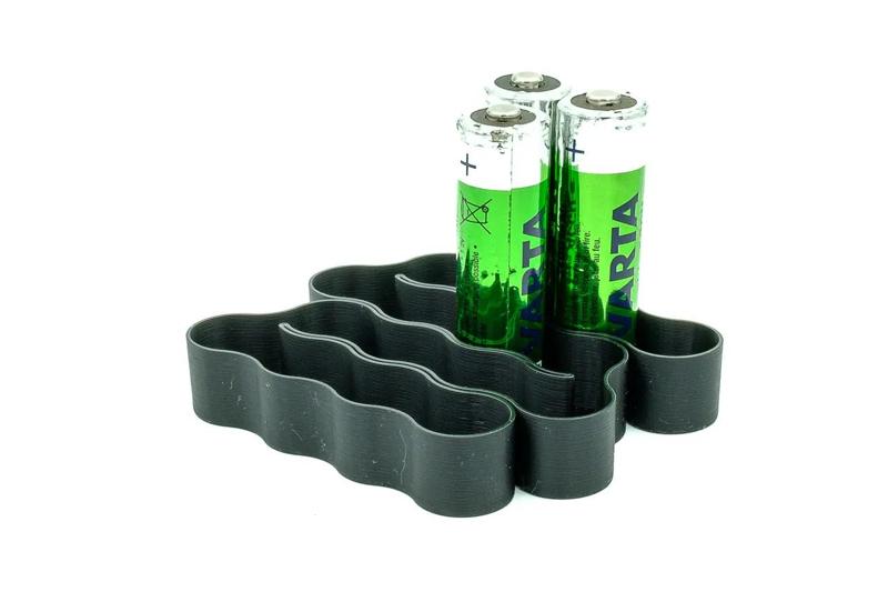Battery Holder Vase Mode Printing