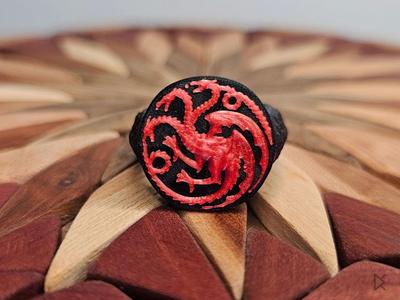 House Targaryen Ring Signet – Game of Thrones