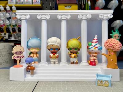 Roman Architecture Blind Box Display Stand
