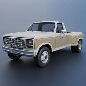 Pickup Truck F-350 Dually 1980