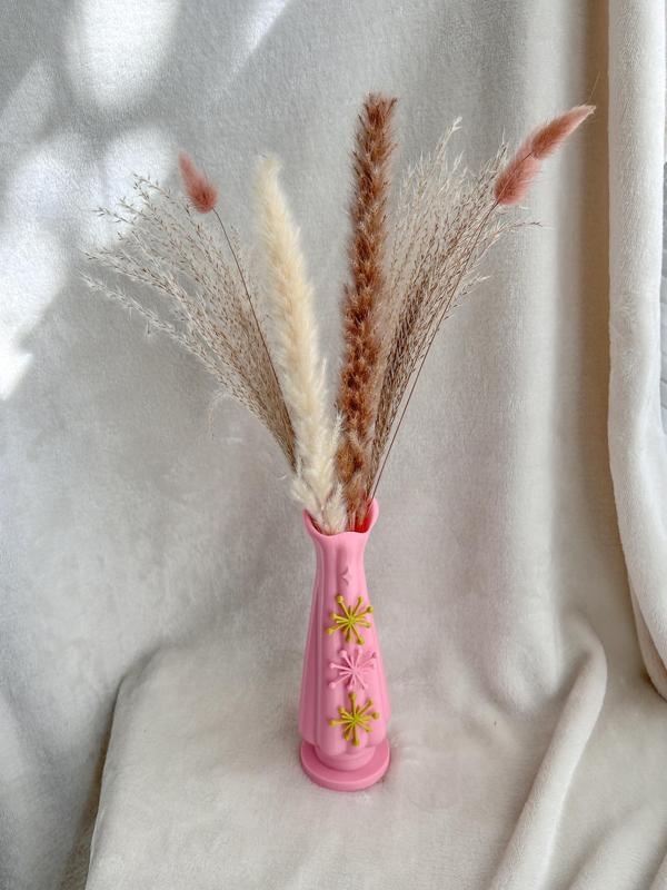 Midcentury Swung Vase with Sputnik Accents: Perfect for Retro Home Decor