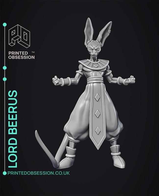 Lord Beerus – Dragon Ball – Fan Art