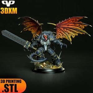 Venom Warhammer STL for 3D Printing ChibiSTL 3DXM