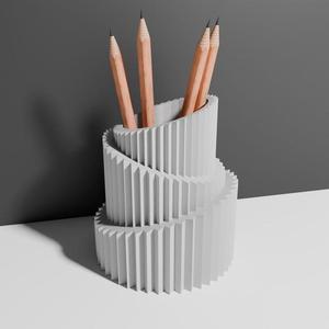 3d printing stl file pencil organizer for desktop and worshop for 3d printer users gift
