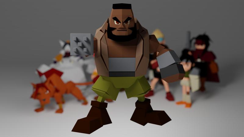 Barret -Final Fantasy 7