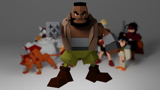 Barret -Final Fantasy 7